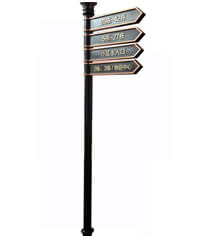 多向指示牌_戶外導視牌_指示牌_指路牌